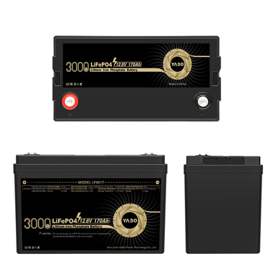 Cycle profond rechargeable 4S1P de batterie au lithium de 12 volts 12V 170Ah Lifepo4