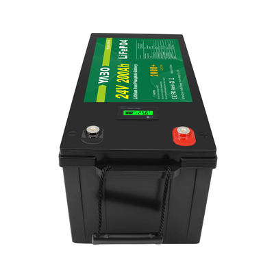 Ion de lithium du paquet 24V 200Ah de batterie de 25,6 V Lifepo4 pour le cycle profond de système d'énergie de stockage