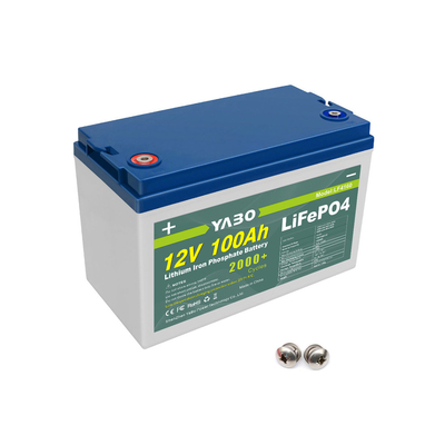 Système de batterie solaire 12v Lifepo4 rechargeable 100Ah 4S1P