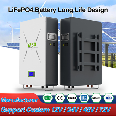 cycle profond de système de stockage d'énergie solaire de batterie au lithium de 10kwh 51.2v 200ah Lifepo4