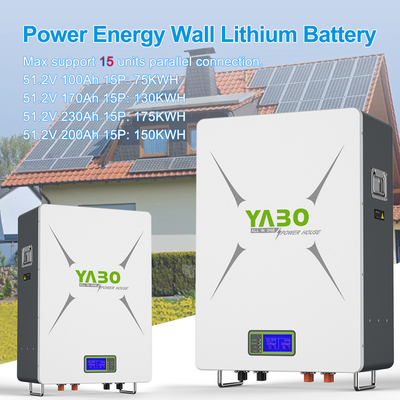 cellule prismatique rechargeable 16S1P de la batterie à la maison 200Ah de 5kw 10kwh 48v Lifepo4