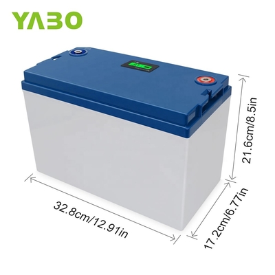 12v 100ah Lithium Fer Lifepo4 Batterie BMS Énergie Contrôle Solaire 12V
