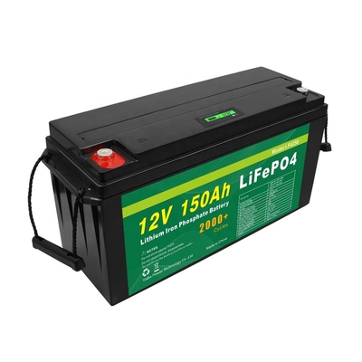Batterie Lifepo4 150Ah 12v pour batterie rechargeable à cycle profond