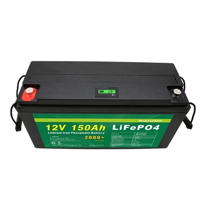 Batterie Lifepo4 150Ah 12v pour batterie rechargeable à cycle profond