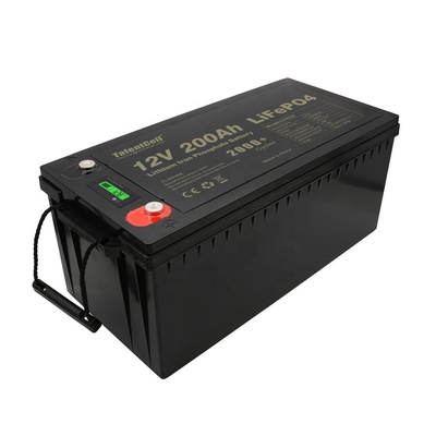 Batterie au lithium-phosphate de fer lifepo4 12v 200ah pour onduleur solaire
