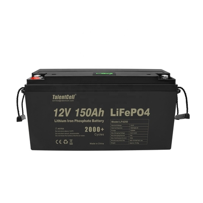 batterie lithium fer phosphate 150ah lifepo4 cellules 12v affichage LED