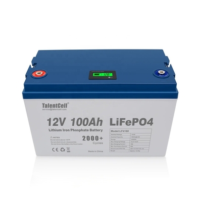 Lifepo4 Golf Batterie Solaire RV Rechargeable 100ah 12v lithium lifepo4 batterie
