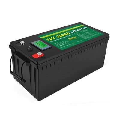 Prix d'usine 12V/24V/36V 200Ah Lifepo4 Batterie Système de stockage solaire Batterie au lithium-ion Pour panneau solaire à la maison