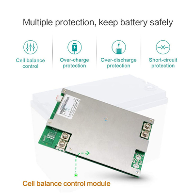 24V 36V 48V 72V 12v 100ah Lifepo4 batterie intégrée BMS plomb-acide Lithium fer