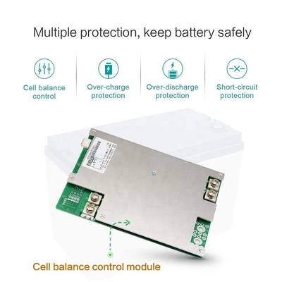 la batterie de 100ah Lifepo4 12v emballe les chariots de golf solaires d'UPS de BMS de BATEAUX