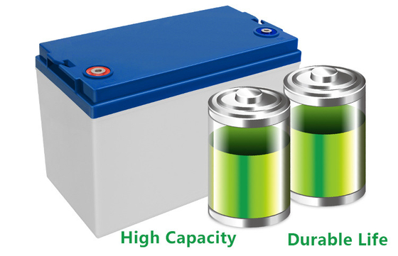 Lifepo4 12v 100ah Lithium Fer Phosphate Batterie Vélo Électrique Chariots De Golf Bateaux