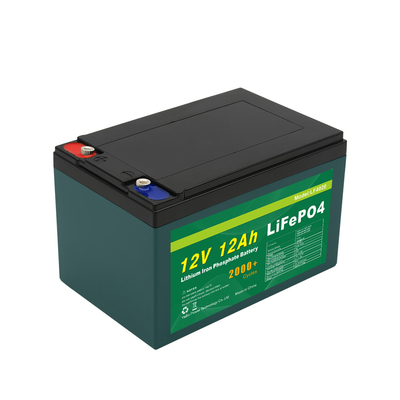 batterie Lifepo4 de 12v 10a pour le cycle profond rechargeable de vélo électrique