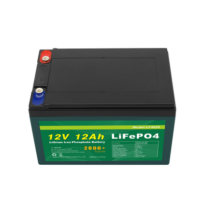 batterie Lifepo4 de 12v 10a pour le cycle profond rechargeable de vélo électrique