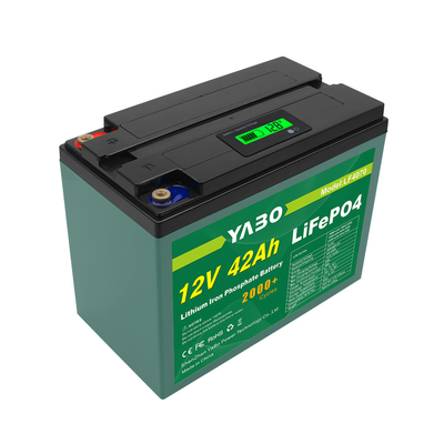 Cycle profond de la batterie 12v 42ah de Lifepo4 de fer de lithium de phosphate ferreux