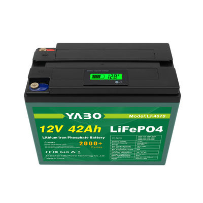 Cycle profond de la batterie 12v 42ah de Lifepo4 de fer de lithium de phosphate ferreux