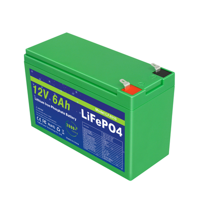 Usine Lifepo4 à cycle profond haute sécurité 32700 cellules lithium-ion 12v 6Ah Lifepo4