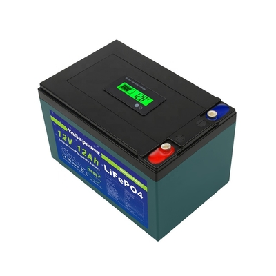 Batterie Lifepo4 du courant de décharge 6A adaptée aux besoins du client par usine chaude de vente de 12v 12Ah avec la capacité en avant