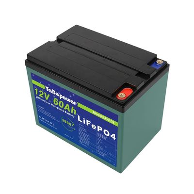 Accueil Solaire 12 Volt Lifepo4 Batterie 12v 60Ah Cycle de longue durée
