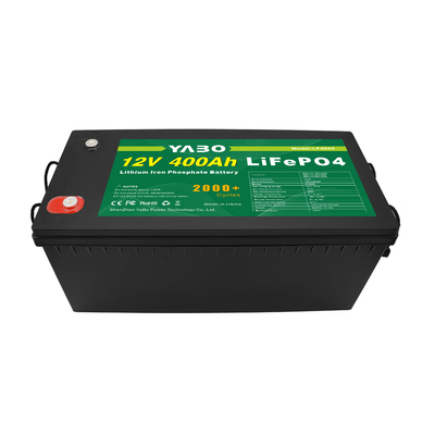 Batterie lithium-ion 12v 400ah Lifepo4 pour système solaire