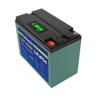 Phosphate rechargeable de fer de lithium Lifepo4 12v 45Ah pour le véhicule électrique