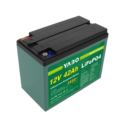 12v 40ah Lifepo4 batterie solaire à cycle profond 30ah 42ah lithium-ion