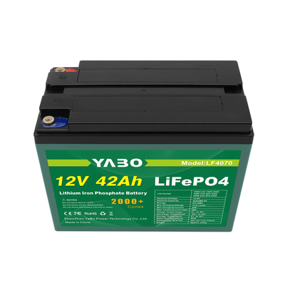 12v 40ah Lifepo4 batterie solaire à cycle profond 30ah 42ah lithium-ion
