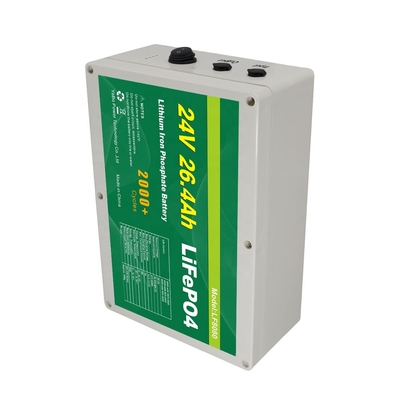 26.4Ah 24V Lifepo4 Batterie Marine Durée de vie plus longue