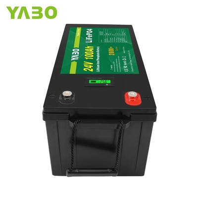 24v 100ah Batterie au lithium Lifepo4 Sécurité 120Ah 150Ah 180Ah