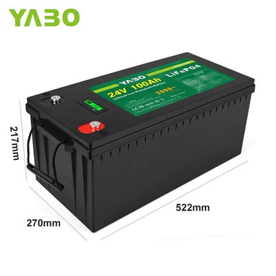24v 100ah Batterie au lithium Lifepo4 Sécurité 120Ah 150Ah 180Ah