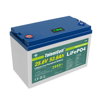 Cycle profond de paquet de batterie de Lifepo4 de 24v 60ah 70ah 80ah 24v 50ah