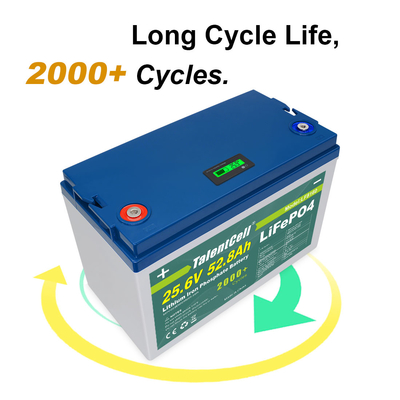 Cycle profond de paquet de batterie de Lifepo4 de 24v 60ah 70ah 80ah 24v 50ah