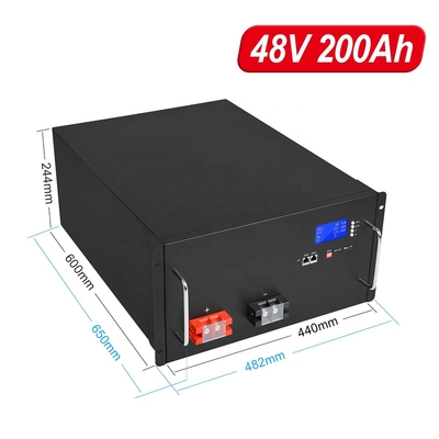 Batterie de golf 48V Lifepo4 batterie 200Ah Smart BMS lithium-ion de stockage à cycle profond