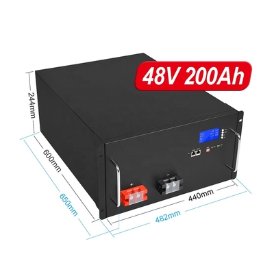 48V 100Ah 200Ah Lifepo4 Maison Batterie 1000W Chariot de golf