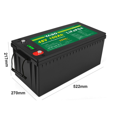 51.2Volts 100ah 48V Lifepo4 Batterie Power Tool Stockage d'énergie Rechargeable