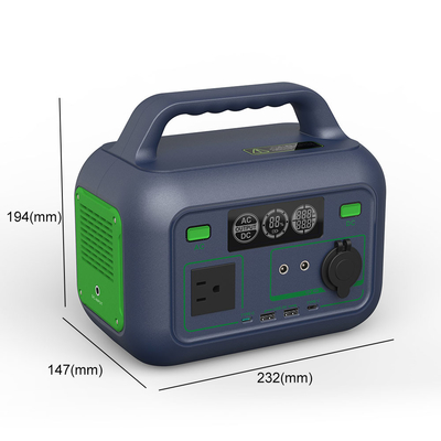 20800mAh Panneaux Solaires Camping Extérieur Maison Lithium 220V Portable 300W Banques d'alimentation de charge et Power Stat