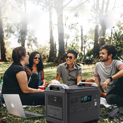 Centrale électrique portable LiFePO4 pour climatiseur réfrigérateur maison 2000w Lifepo4 Ups générateur solaire