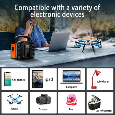 Centrale électrique portable à énergie solaire 220v AC Outlet 150W 50000mAh Alimentation du générateur
