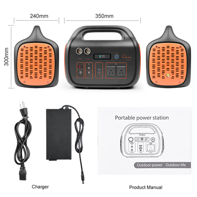 Centrale électrique portative à charge rapide pour téléphones portables ordinateurs portables 200V 110V 1000W 24V 42Ah