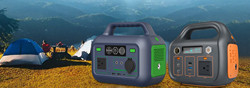 Type extérieur de la centrale solaire au lithium de batterie de camping entrée PD60W 300W de C