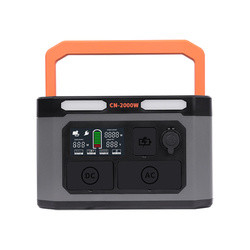 Centrale portative d'intérieur de lithium pour le talonnage rechargeable de Tesla 110V 220V 2000W