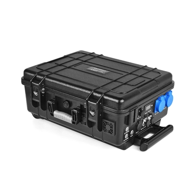 Alimentation de secours solaire 2500wh de caisse de chariot de banque de centrale électrique de lithium de voiture électrique