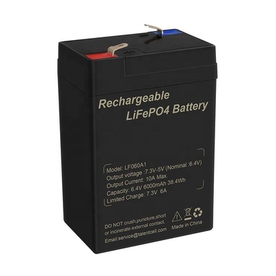 Batterie Lifepo4 à cycle profond marin 6V 5Ah 2.5Ah 4Ah 4.5Ah 6Ah Panneau solaire
