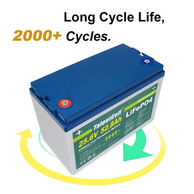Batterie lithium-ion phosphate ferreux Lifepo4 pour Ev 24v 50ah