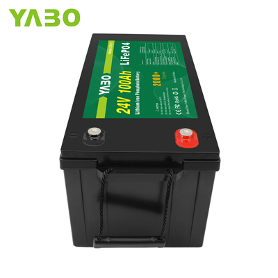 cellule de batterie de 100Ah 24V Lifepo4 pour les systèmes de stockage d'énergie solaire UN38.3