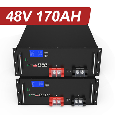 Batterie au Lithium 48V LiFePO4 de stockage d'énergie personnalisée de haute qualité à cycle profond 3.2V 16S1P 170Ah
