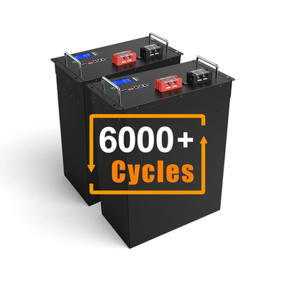 Batterie au lithium rechargeable de phosphate de fer de lithium de mur de puissance de stockage d'énergie à la maison 200Ah 48V