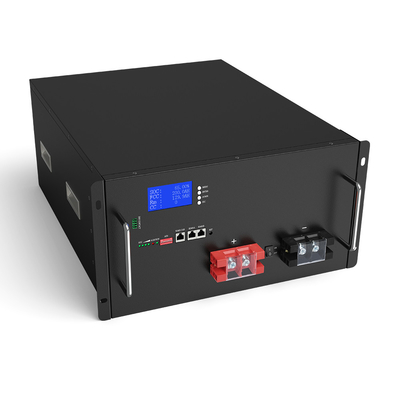Batterie au lithium rechargeable de phosphate de fer de lithium de mur de puissance de stockage d'énergie à la maison 200Ah 48V