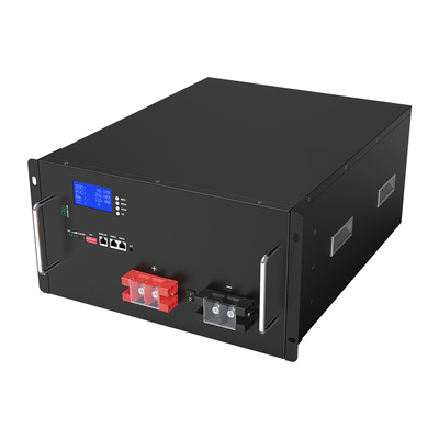 Batterie au lithium rechargeable de phosphate de fer de lithium de mur de puissance de stockage d'énergie à la maison 200Ah 48V