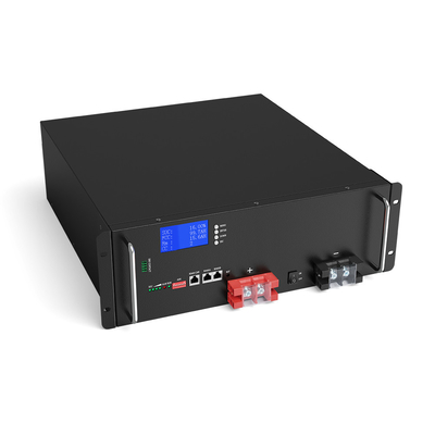 Lithium adapté aux besoins du client Ion Battery 50Ah 150Ah 200Ah 48V 100Ah LiFePO4 pour le système solaire