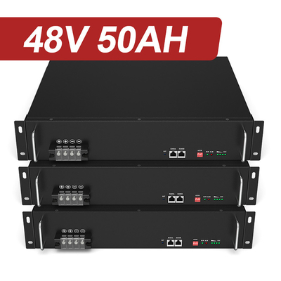 Lithium fait sur commande Ion Batterie 48V 50Ah LiFePO4 de stockage de l'énergie